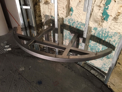 Stainless Steel Frame, Private Residence, Denver CO, 2016