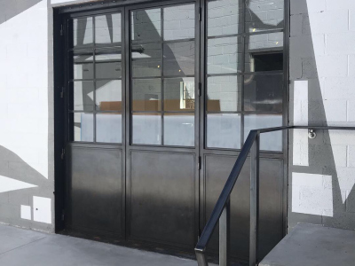 Custom Bi-folding Door, Space Annex Gallery, Denver, 2018