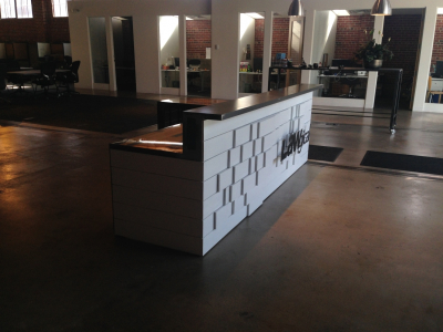 Reception Desk, Lawgical Reception Desk, Denver, 2015