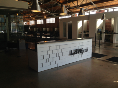 Reception Desk, Lawgical Reception Desk, Denver, 2015