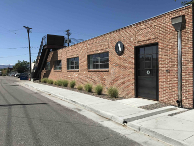 Custom Pivoting Door, Stairs, and Roof Deck, Space Annex Gallery, Denver, 2019