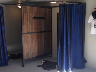 Whorl Fitting Rooms, Denver, 2014