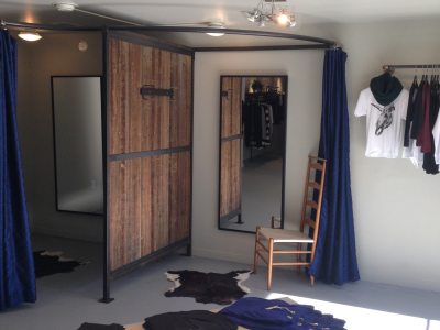 Whorl Fitting Rooms, Denver, 2014