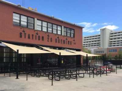 Patio Metalwork, Station 26 Brewing Co. Denver CO, 2017