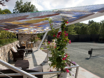 Residential Shade Structure, Bloomfield Hills MI, 2012