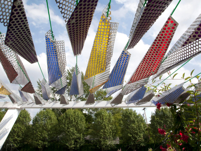 Residential Shade Structure, Bloomfield Hills MI, 2012
