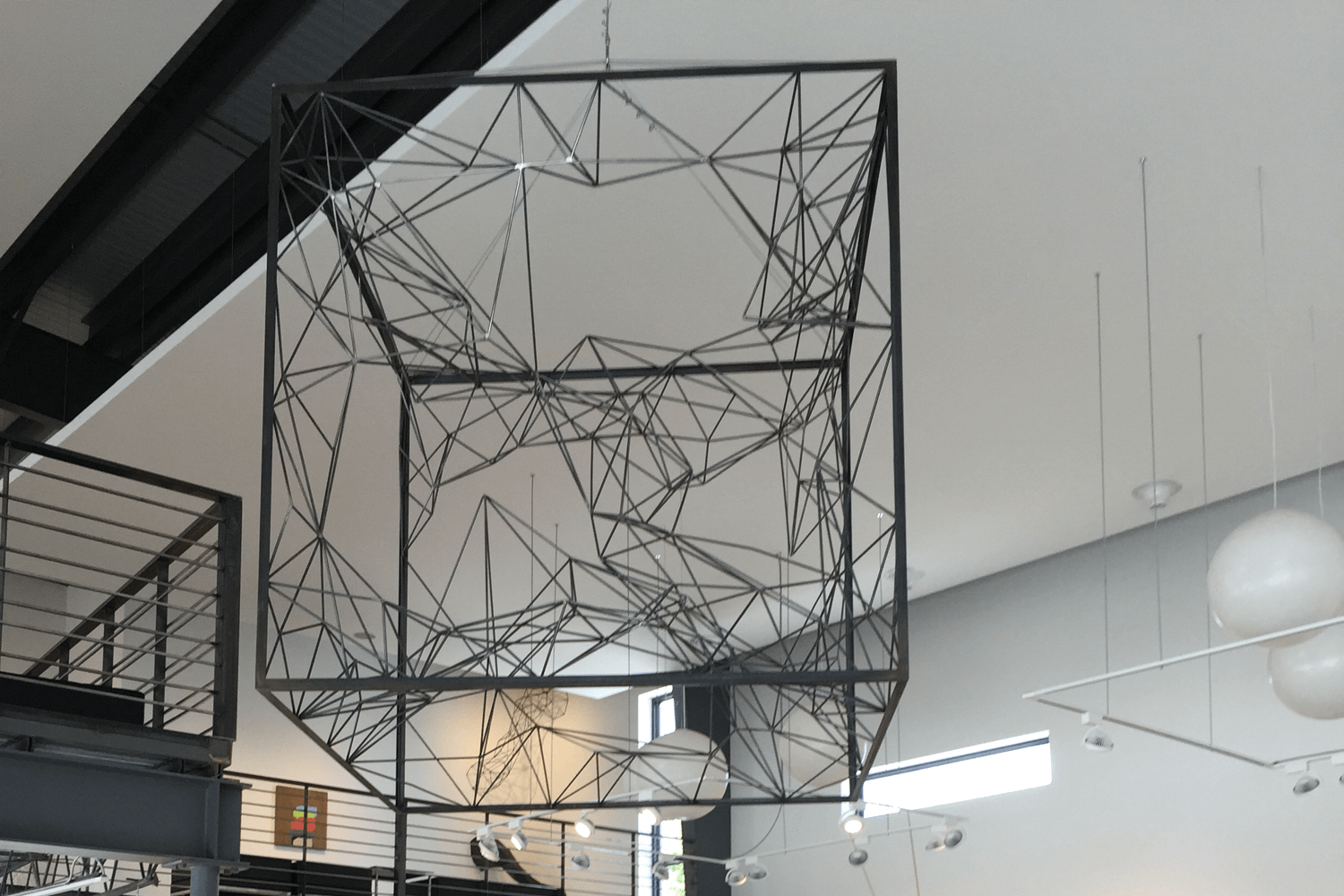 Gleaming, Steel, 5'x5'x5', Denver CO, 2016