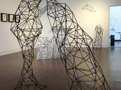 Broken Embrace, Steel, 80"x30"x60", Longmont CO, 2016
