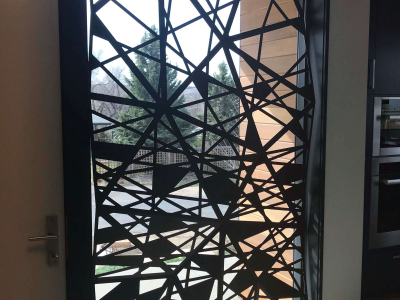 Facet Panel Number One, Steel, 102"x57"x8", Boulder CO, 2018