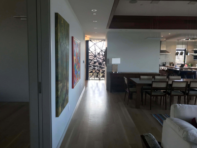 Facet Panel Number One, Steel, 102"x57"x8", Boulder CO, 2018