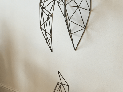 Stella's Claw & Tail, Steel, 70"x15"x24", Longmont CO, 2016