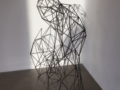 Stella's Arch Number Three & Tail, Steel, 40"x40"x18", Denver CO, 2016
