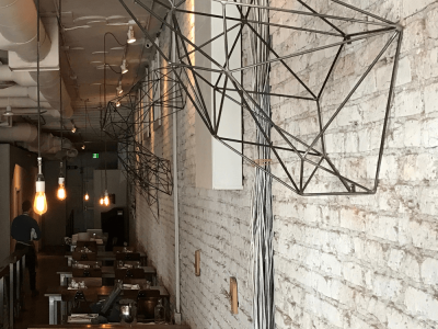 Gozo Restaurant Installation, Steel, N/A, Denver CO, 2016