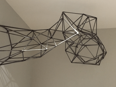 Halcyon Hotel Installation, Steel, N/A, Denver CO, 2016