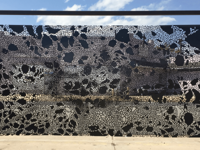 Infinite Pattern Panel Number Two, Steel, 5'x10', Denver CO, 2016