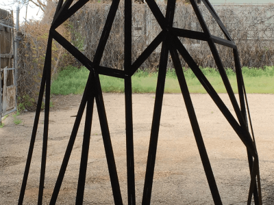Untitled, Steel, 7'x9'x3', Denver CO, 2016