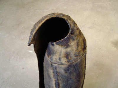 Untitled, Steel, 48"x12"x12", Private Collection, Wilmington VT, 2013