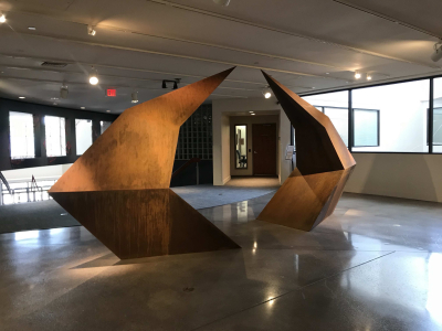 "Point Gate", Cor-ten Steel, 18.5'x19.5'x4', Arvada Center, CO 2019
