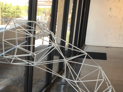 Stella's Arch Number One, Powder Coated Steel, 40"x40"x18", Denver CO, 2016